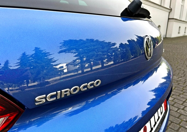 Volkswagen Scirocco cena 28900 przebieg: 163000, rok produkcji 2009 z Swarzędz małe 667